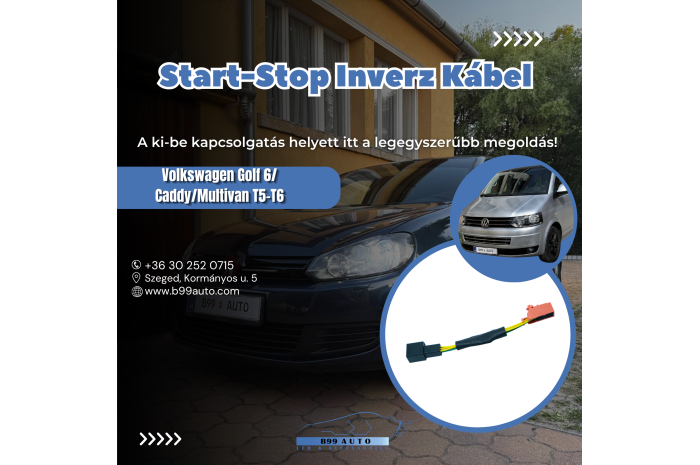 Start-Stop Inverz kábel Volkswagen Golf 6/Caddy/Multivan T5-T6